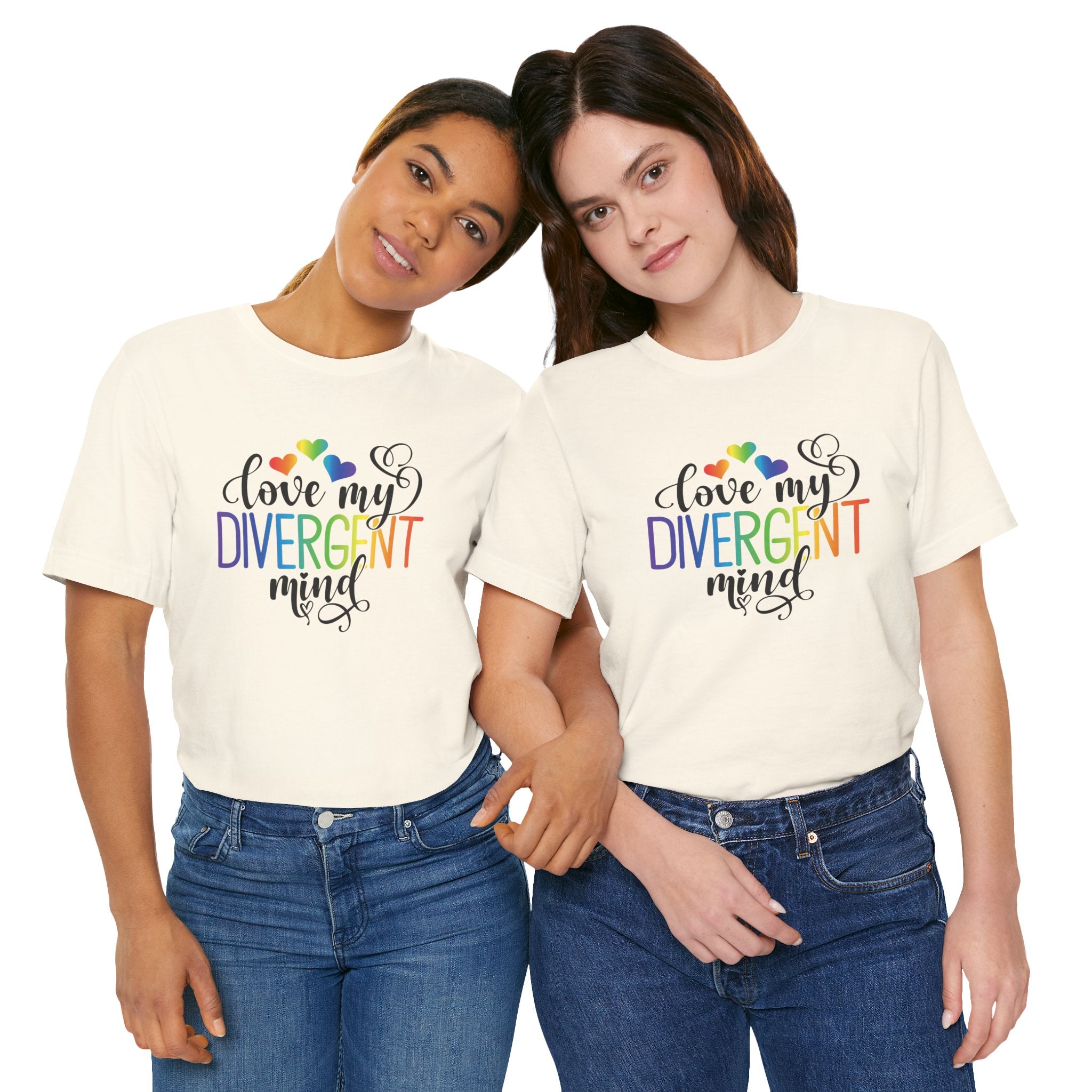 Love My Divergent Mind T-Shirt — Pride Neurodivergent Awareness Tee