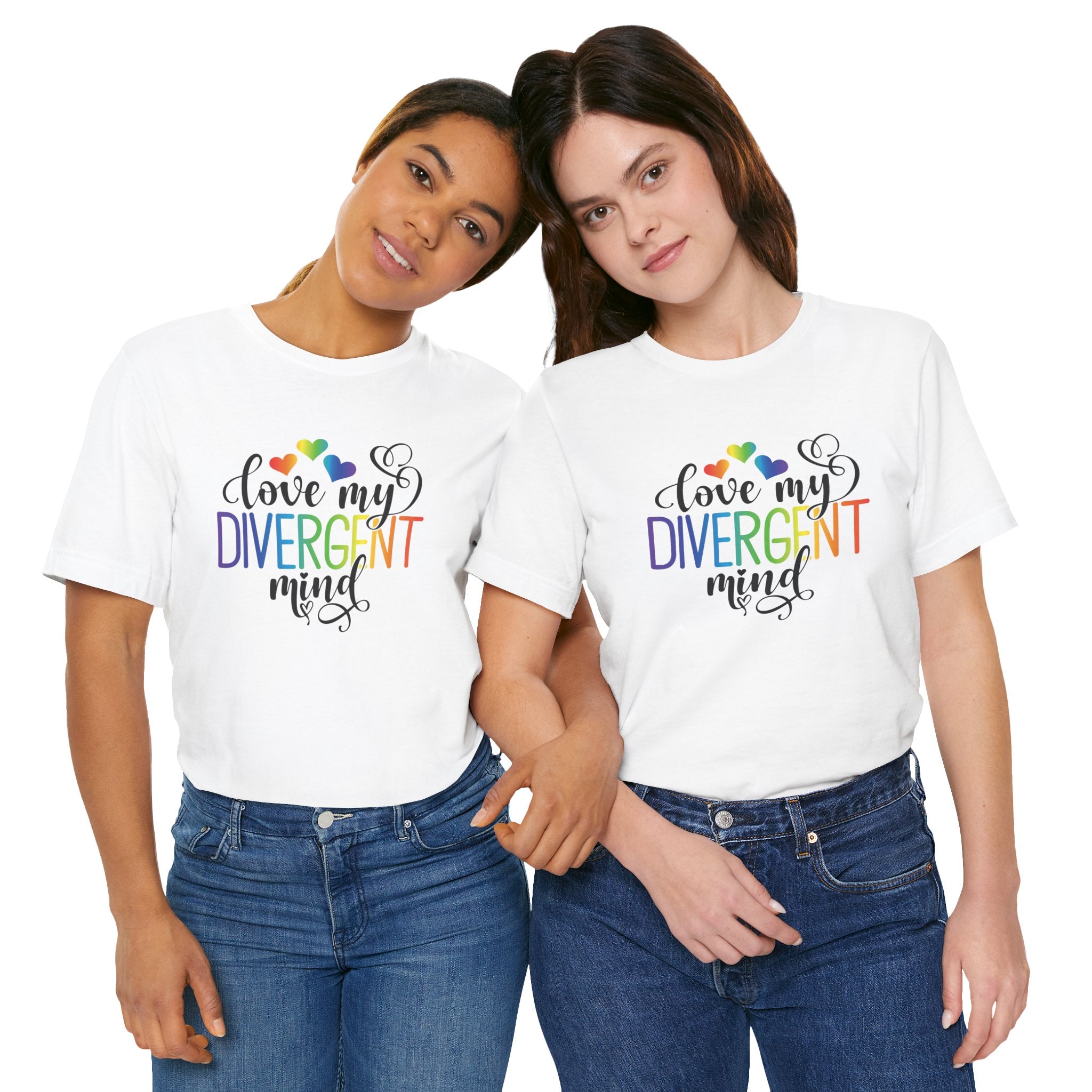 Love My Divergent Mind T-Shirt — Pride Neurodivergent Awareness Tee