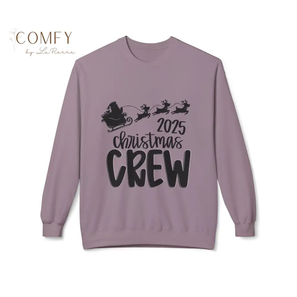 2025 Christmas Crew Sweatshirt • Matching Family Holiday Pullover • Festive Christmas Outfit Crewneck • Unisex Fleece