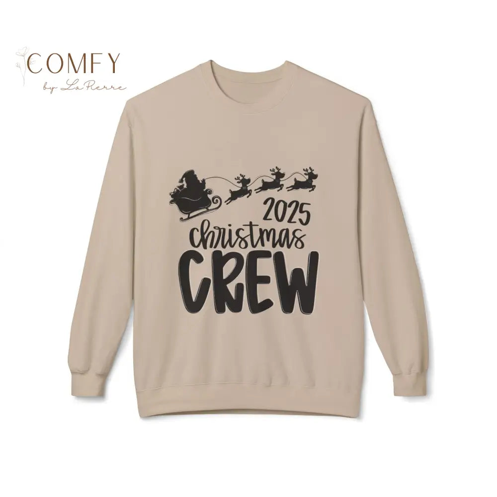 2025 Christmas Crew Sweatshirt • Matching Family Holiday Pullover • Festive Christmas Outfit Crewneck • Unisex Fleece