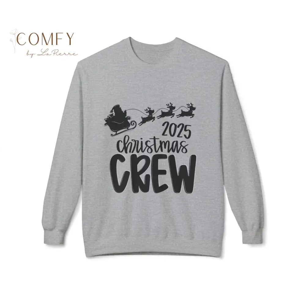 2025 Christmas Crew Sweatshirt • Matching Family Holiday Pullover • Festive Christmas Outfit Crewneck • Unisex Fleece