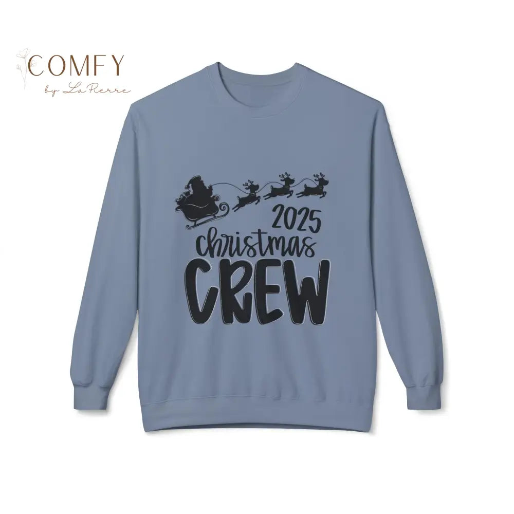 2025 Christmas Crew Sweatshirt • Matching Family Holiday Pullover • Festive Christmas Outfit Crewneck • Unisex Fleece