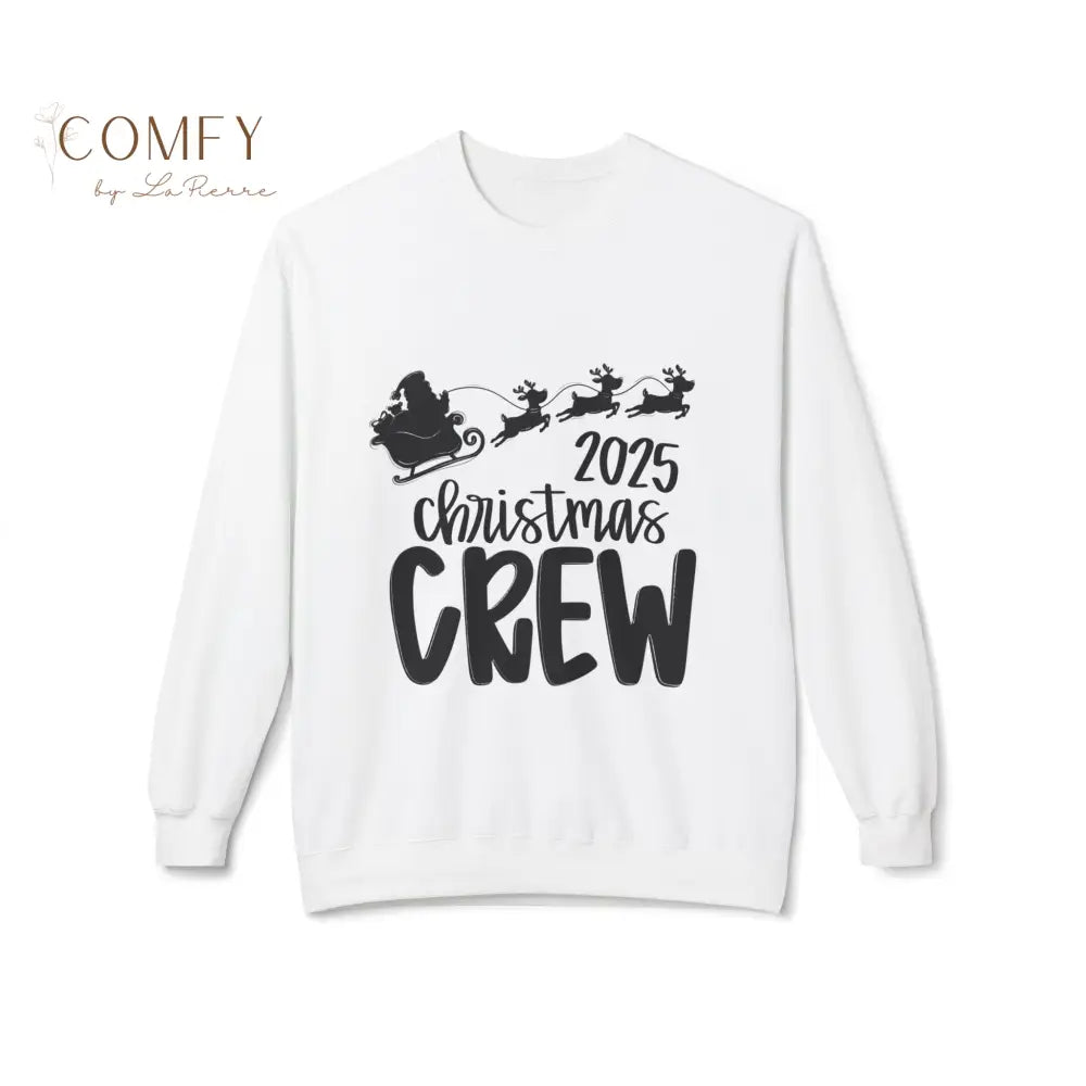 2025 Christmas Crew Sweatshirt • Matching Family Holiday Pullover • Festive Christmas Outfit Crewneck • Unisex Fleece
