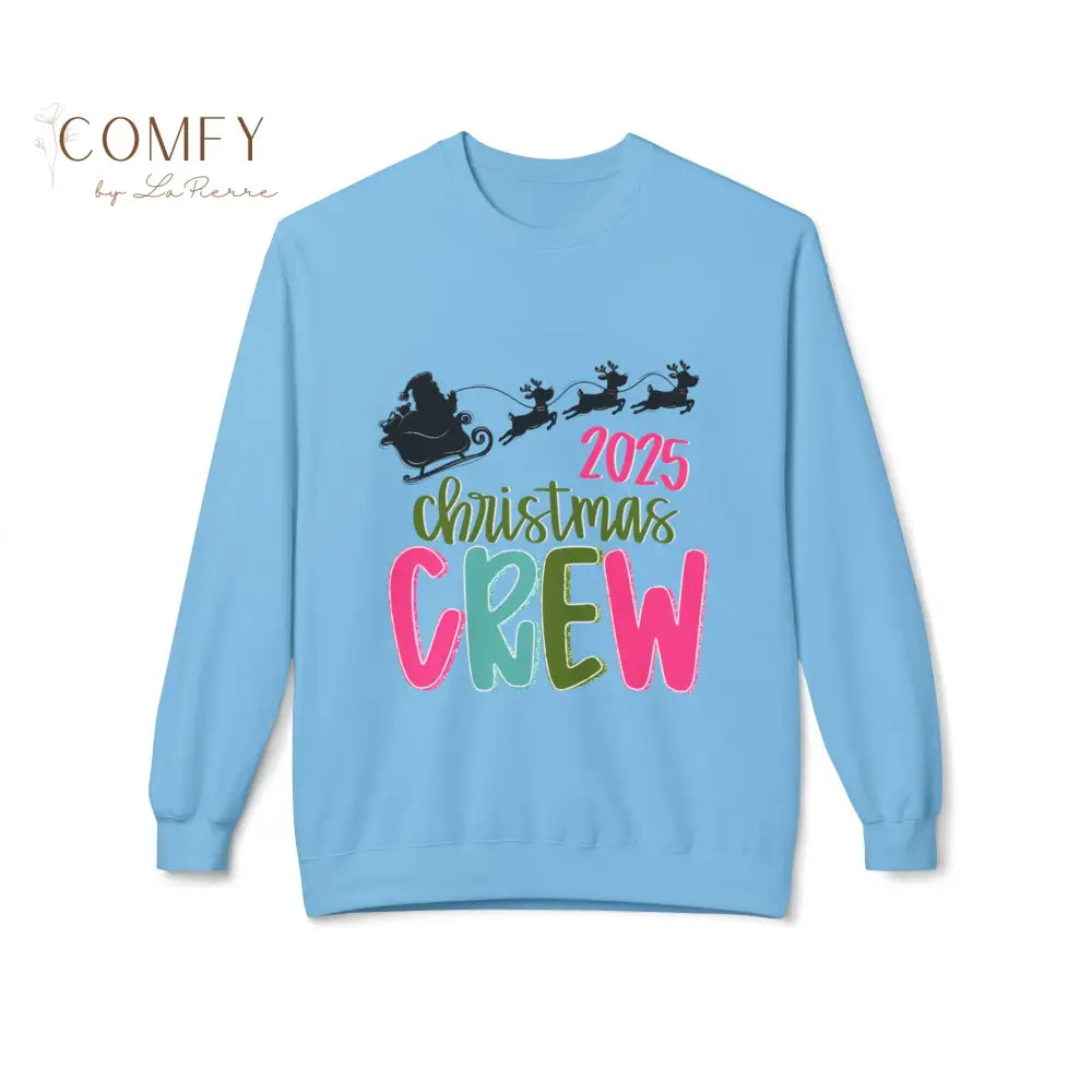 2025 Colorful Christmas Crew Sweatshirt • Matching Family Holiday Crewneck • Festive Rainbow Christmas Pullover