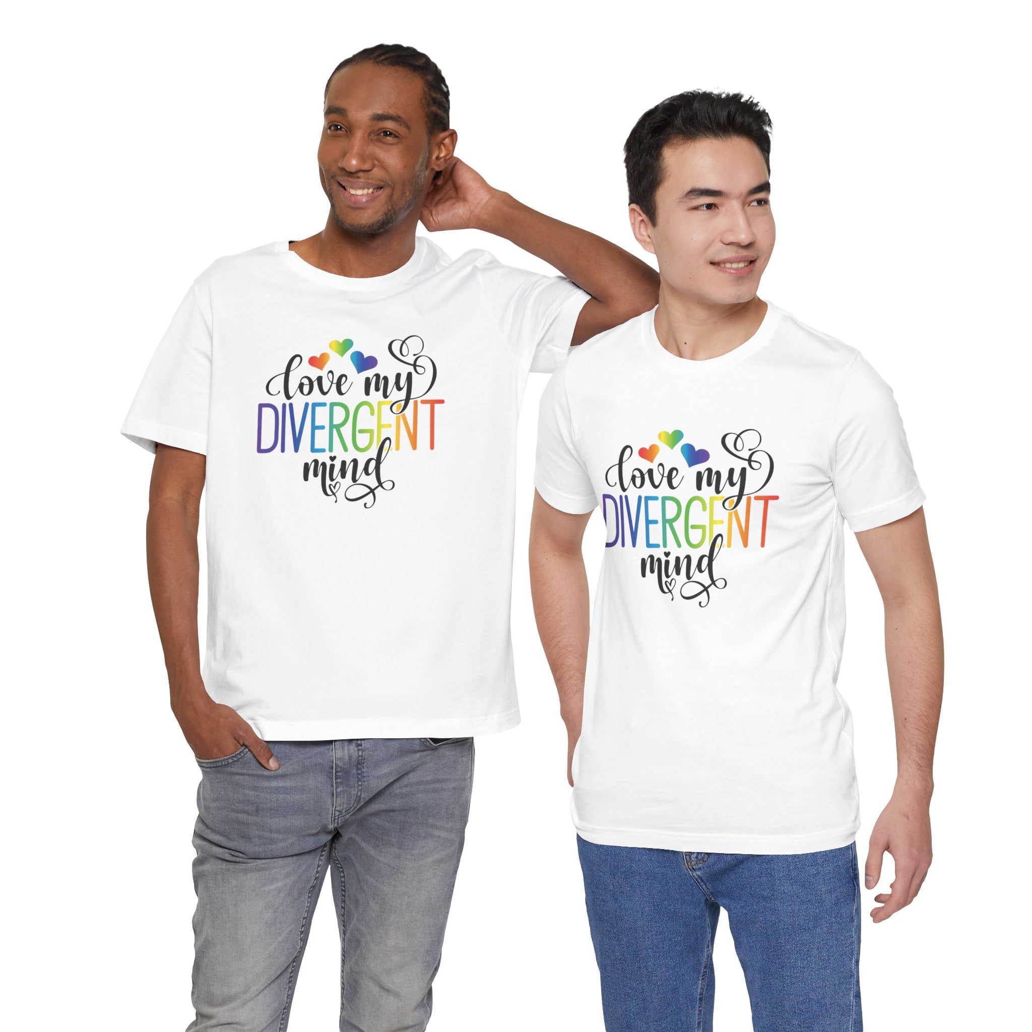 Love My Divergent Mind T-Shirt — Pride Neurodivergent Awareness Tee
