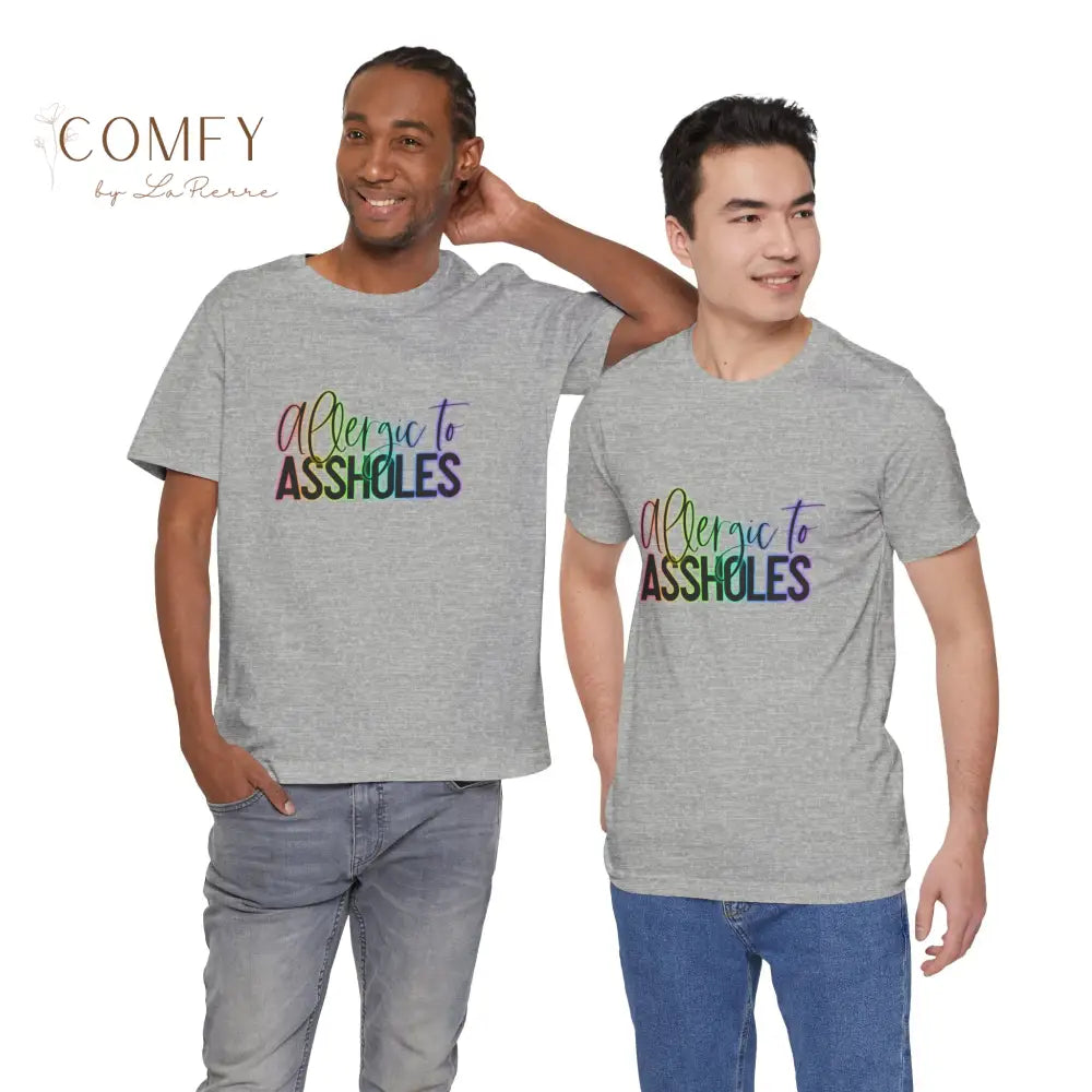“Allergic to Assholes” Shirt • Funny Sarcastic Graphic Tee • Bold Attitude T-Shirt (S–3XL) T-Shirt