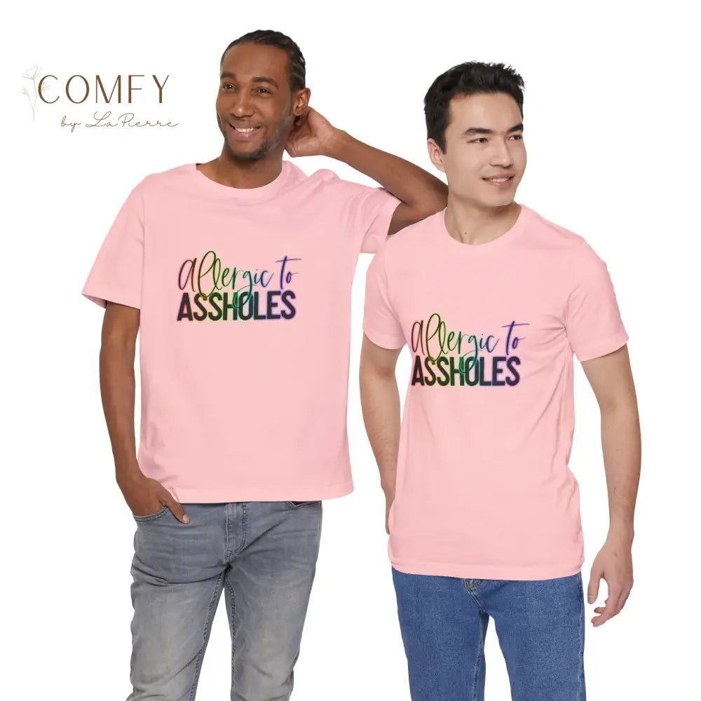 “Allergic to Assholes” Shirt • Funny Sarcastic Graphic Tee • Bold Attitude T-Shirt (S–3XL) T-Shirt