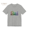 “Allergic to Assholes” Shirt • Funny Sarcastic Graphic Tee • Bold Attitude T-Shirt (S–3XL) Athletic Heather / S T-Shirt