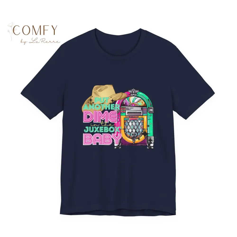 Another Dime in the Jukebox Shirt • Retro Music Graphic Tee • 80s Rock Song T-Shirt • Vintage Concert Style Unisex Tee