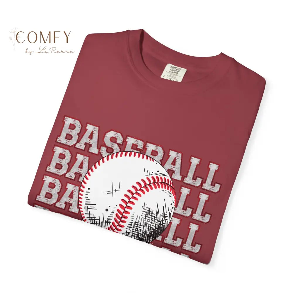 Baseball Dad Shirt • Proud Baseball Parent Tee • Unisex Garment-Dyed T-Shirt (S–4XL) T-Shirt