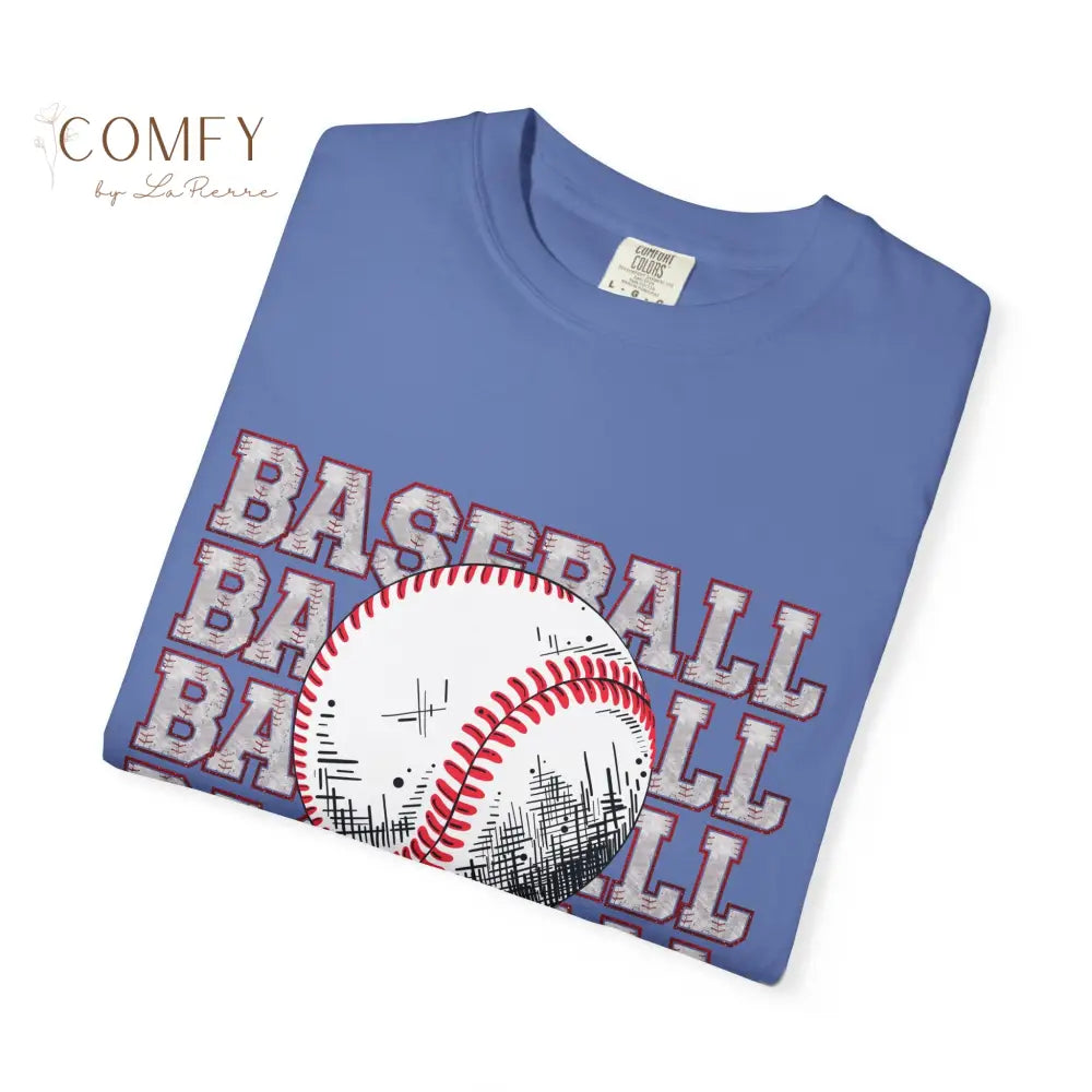 Baseball Dad Shirt • Proud Baseball Parent Tee • Unisex Garment-Dyed T-Shirt (S–4XL) T-Shirt