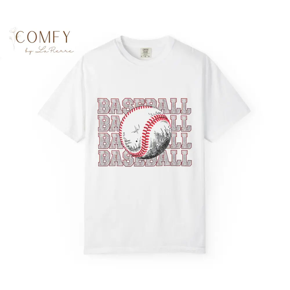 Baseball Shirt • Vintage Baseball Player Tee • Unisex Garment-Dyed T-Shirt (S–4XL) T-Shirt