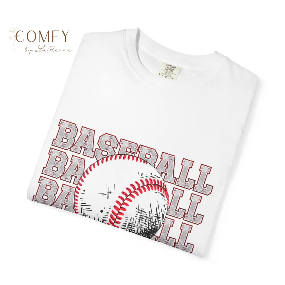 Baseball Shirt • Vintage Baseball Player Tee • Unisex Garment-Dyed T-Shirt (S–4XL) T-Shirt