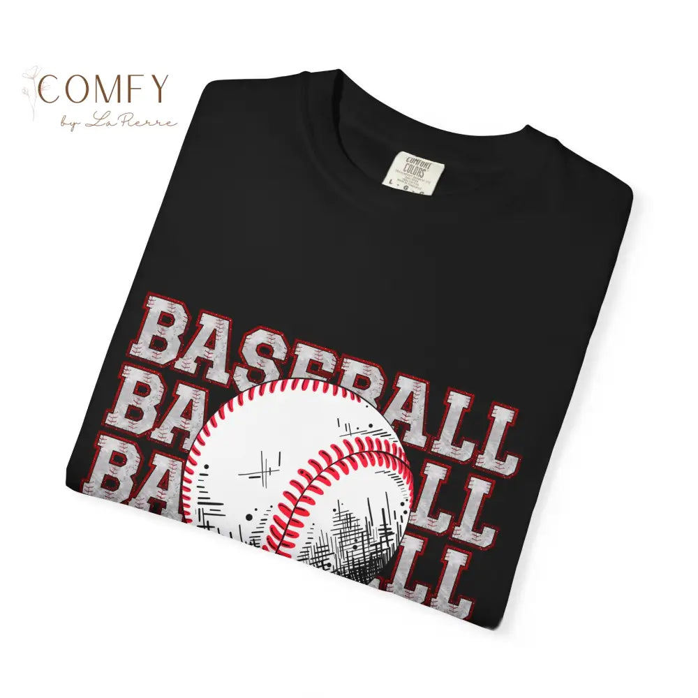 Baseball Shirt • Vintage Baseball Player Tee • Unisex Garment-Dyed T-Shirt (S–4XL) T-Shirt
