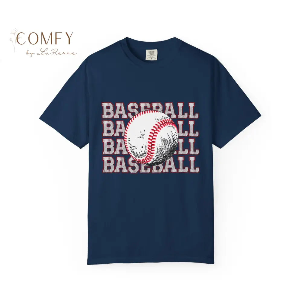 Baseball Shirt • Vintage Baseball Player Tee • Unisex Garment-Dyed T-Shirt (S–4XL) T-Shirt