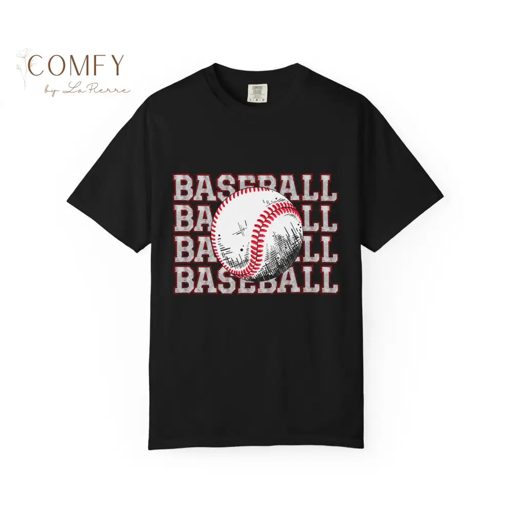 Baseball Shirt • Vintage Baseball Player Tee • Unisex Garment-Dyed T-Shirt (S–4XL) T-Shirt