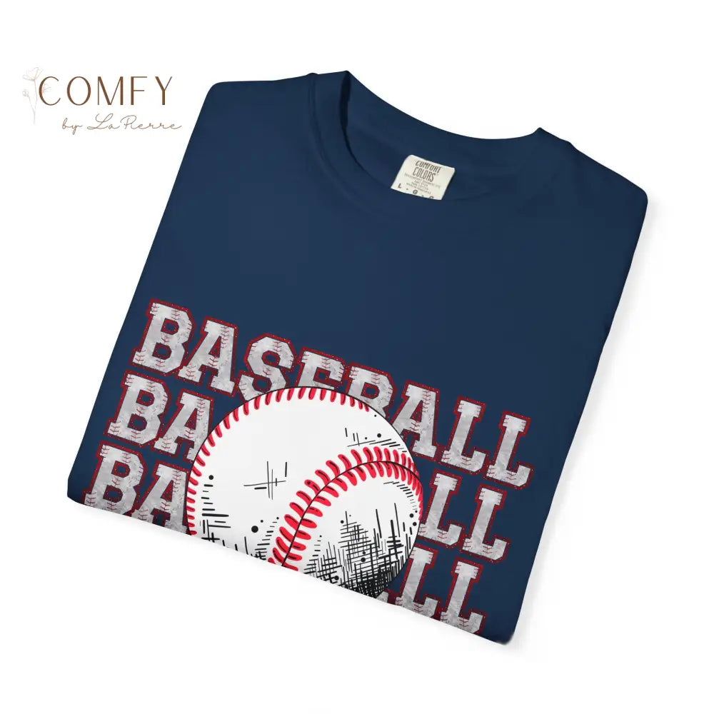 Baseball Shirt • Vintage Baseball Player Tee • Unisex Garment-Dyed T-Shirt (S–4XL) T-Shirt