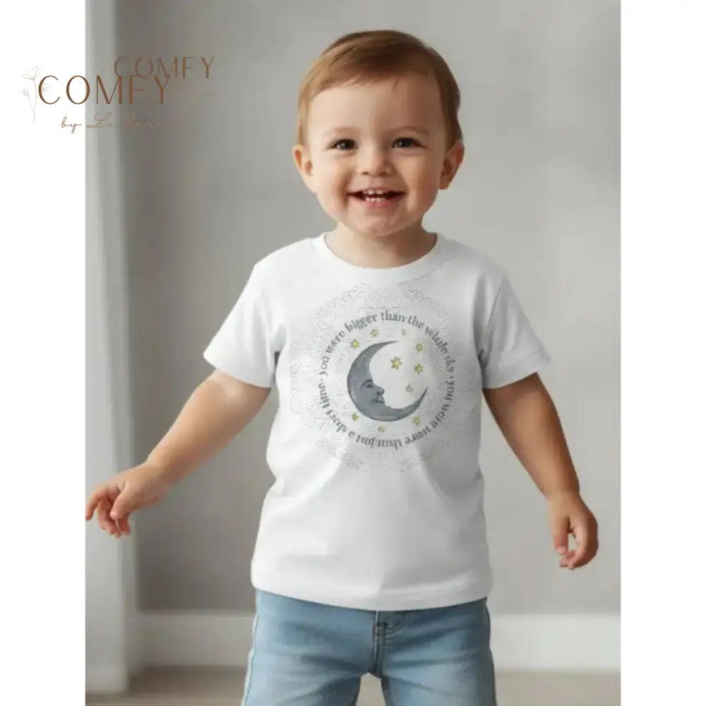 Bigger Than the Whole Sky Toddler Short Sleeve Tee (2T-5T) Kids clothes