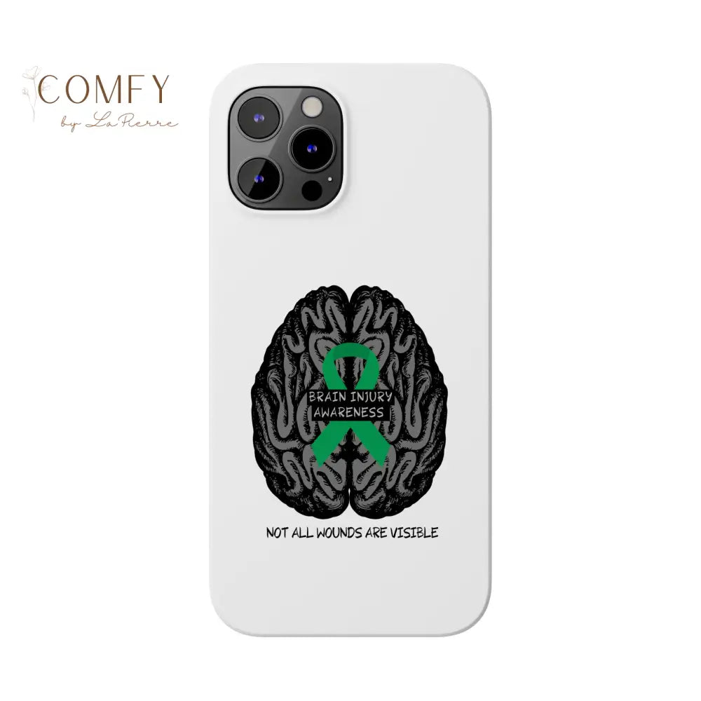 Brain Injury Awareness (TBI) Slim Phone Case Phone Case