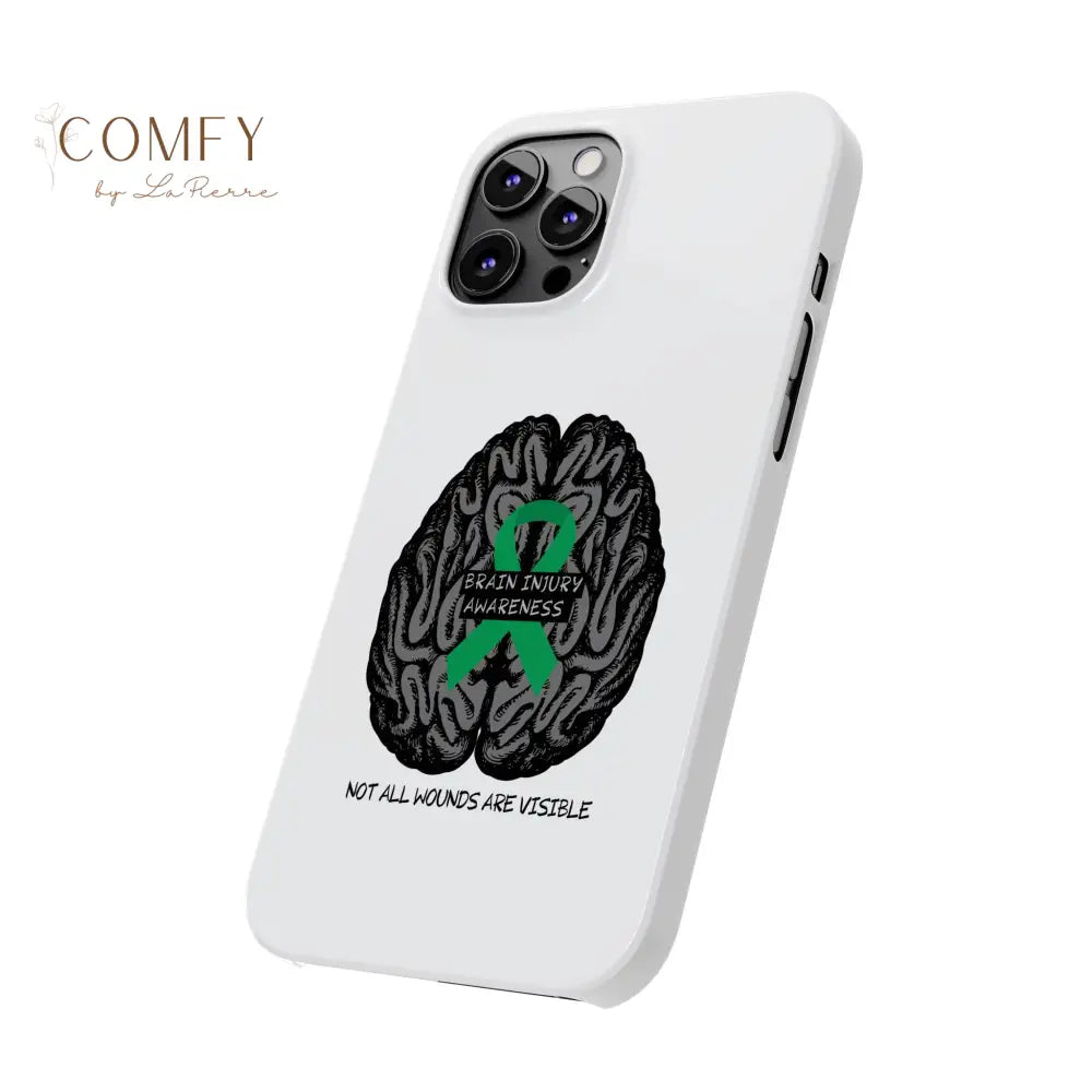 Brain Injury Awareness (TBI) Slim Phone Case Phone Case