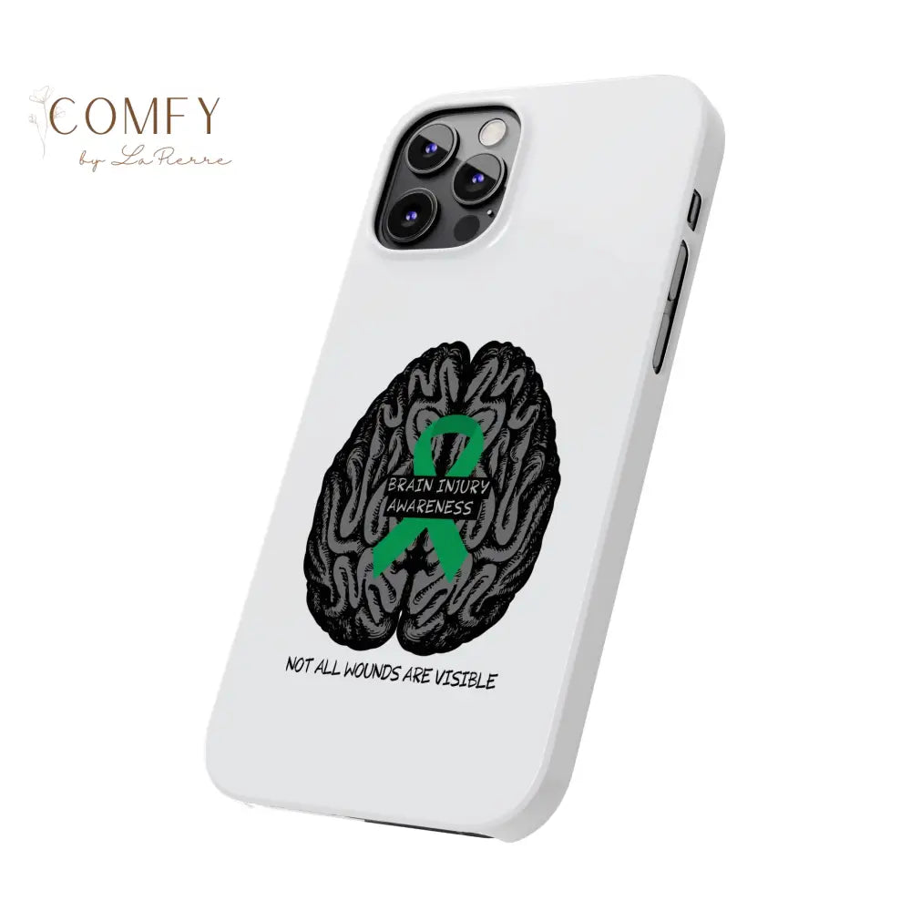 Brain Injury Awareness (TBI) Slim Phone Case Phone Case