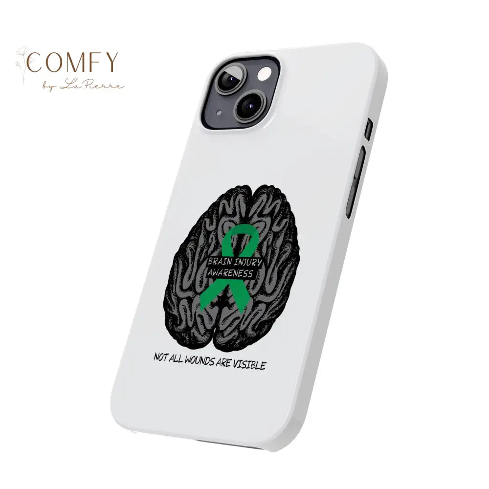 Brain Injury Awareness (TBI) Slim Phone Case Phone Case