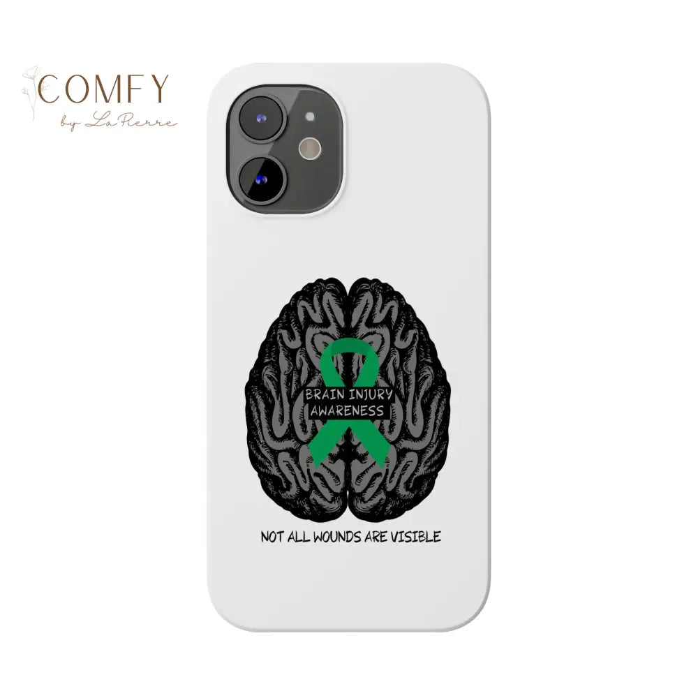 Brain Injury Awareness (TBI) Slim Phone Case Phone Case