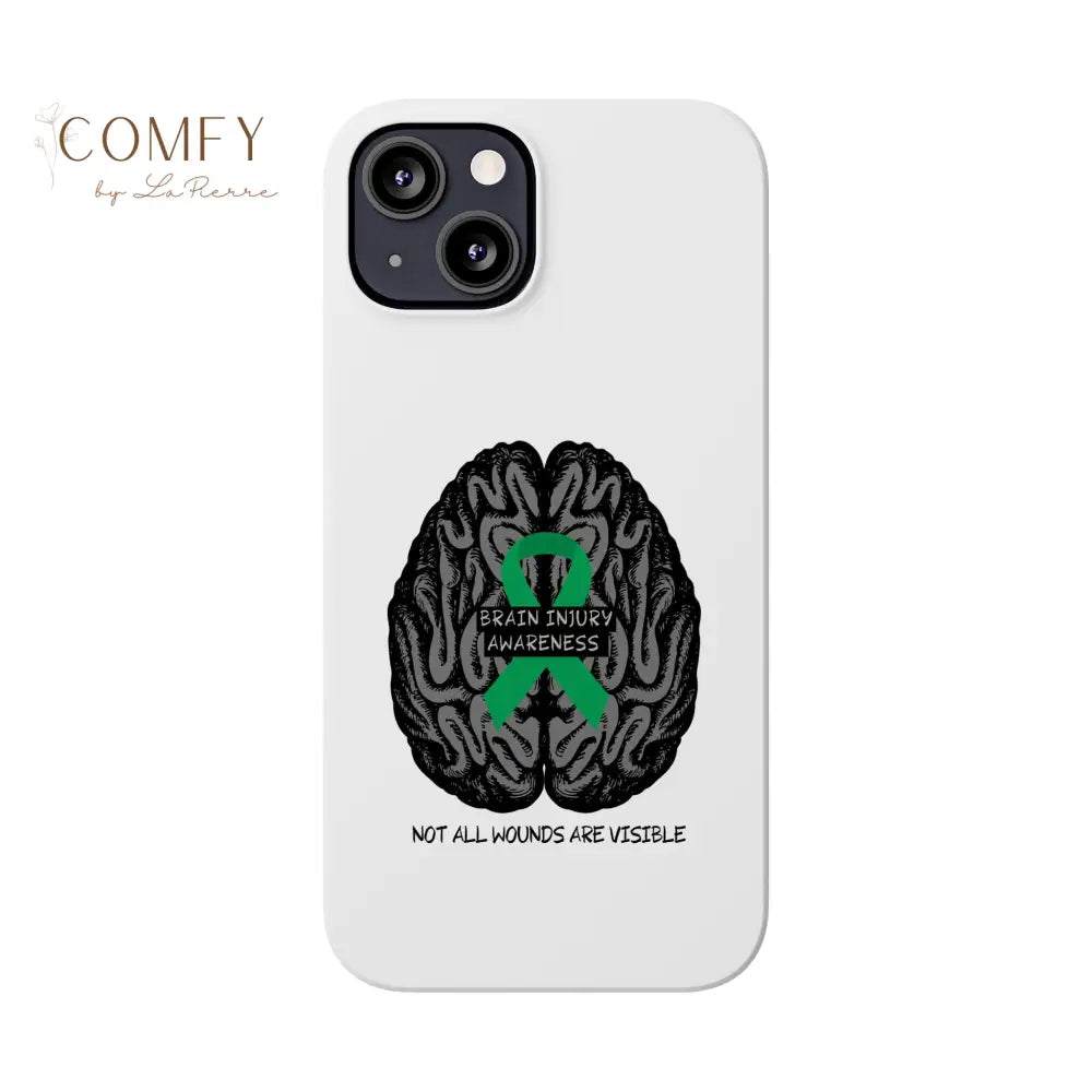 Brain Injury Awareness (TBI) Slim Phone Case Phone Case