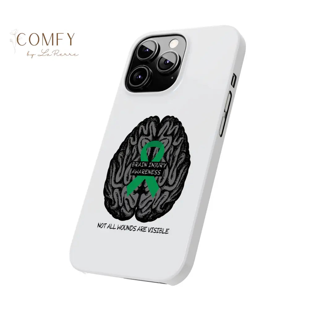 Brain Injury Awareness (TBI) Slim Phone Case Phone Case