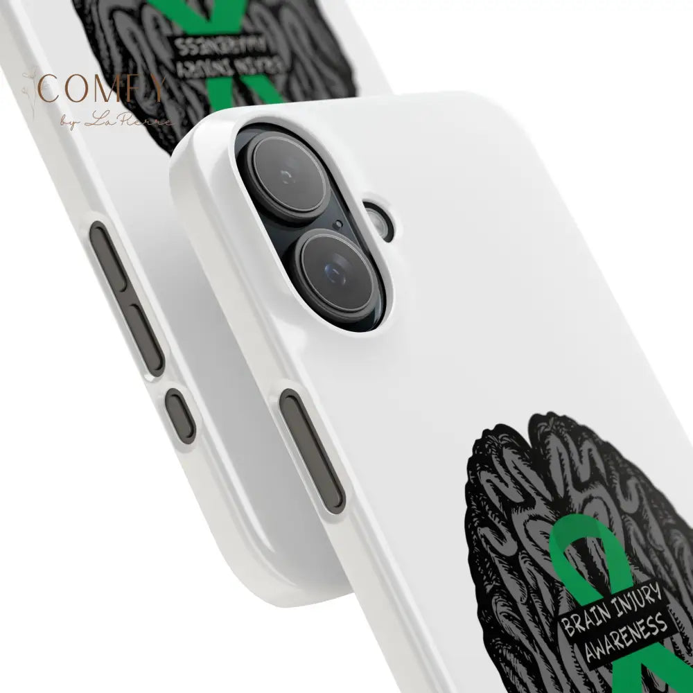 Brain Injury Awareness (TBI) Slim Phone Case Phone Case