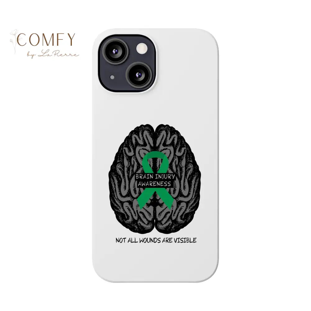 Brain Injury Awareness (TBI) Slim Phone Case Phone Case