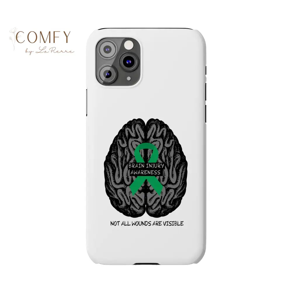 Brain Injury Awareness (TBI) Slim Phone Case Phone Case