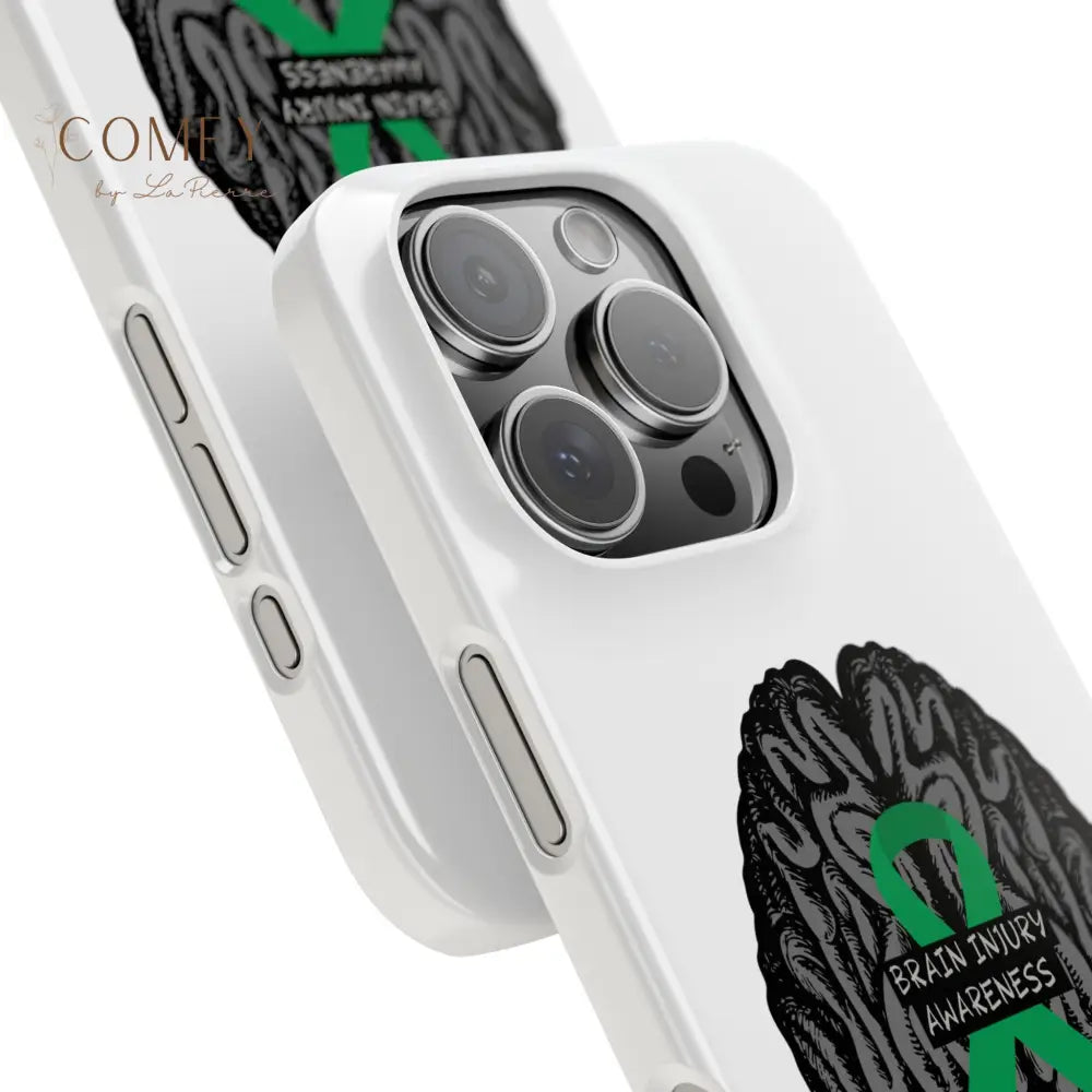 Brain Injury Awareness (TBI) Slim Phone Case Phone Case