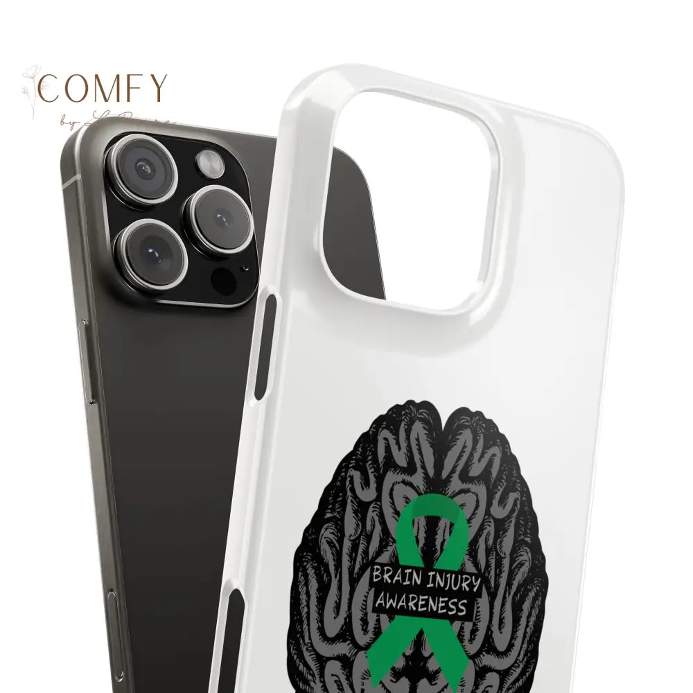 Brain Injury Awareness (TBI) Slim Phone Case Phone Case