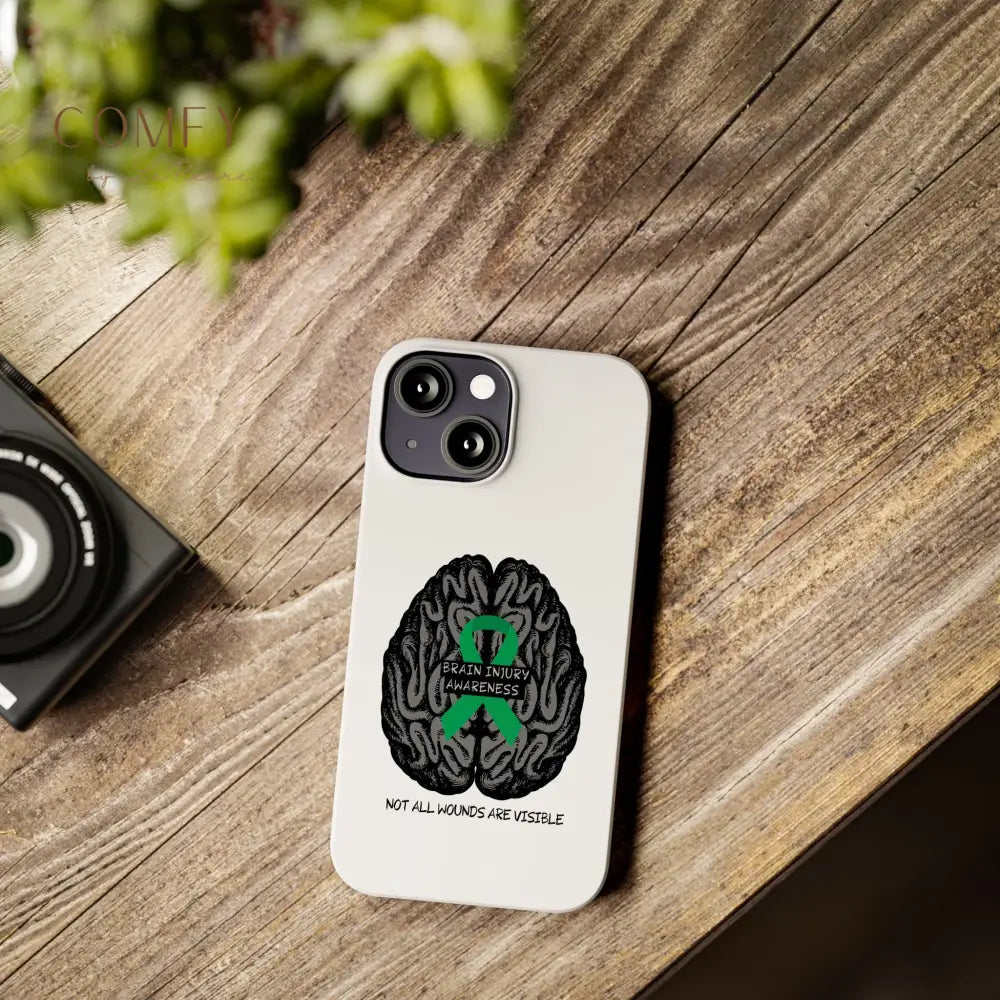 Brain Injury Awareness (TBI) Slim Phone Case Phone Case