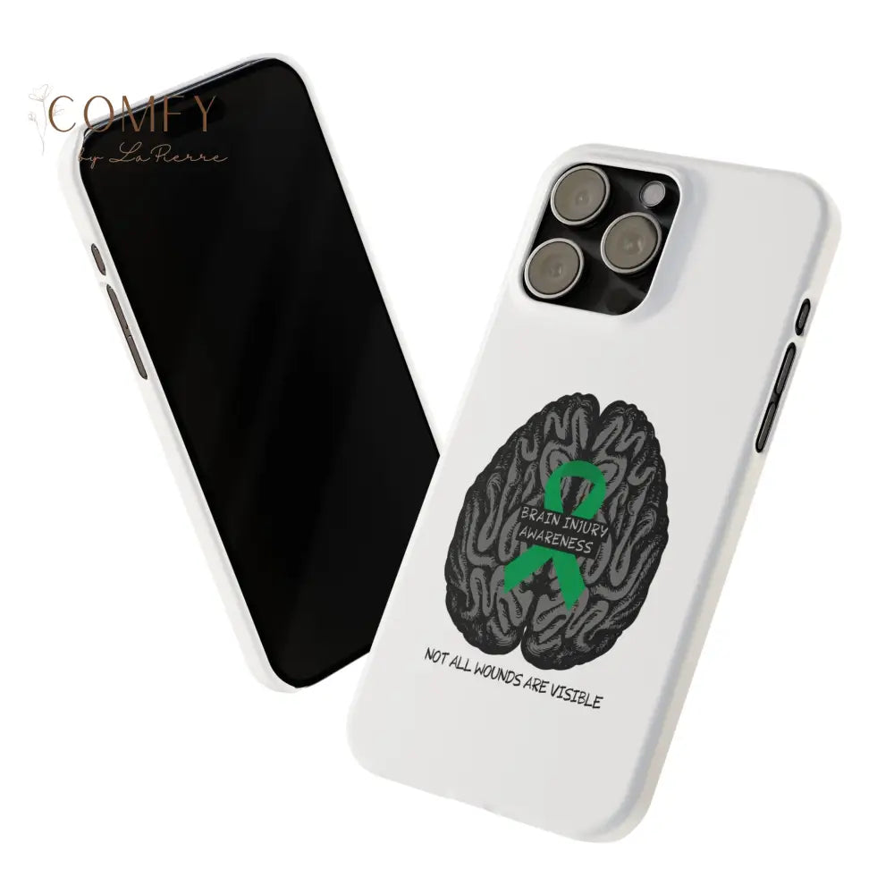 Brain Injury Awareness (TBI) Slim Phone Case Phone Case