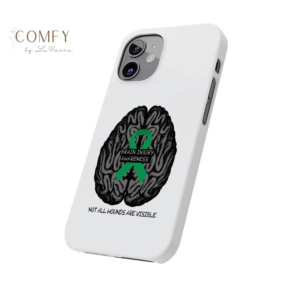 Brain Injury Awareness (TBI) Slim Phone Case Phone Case