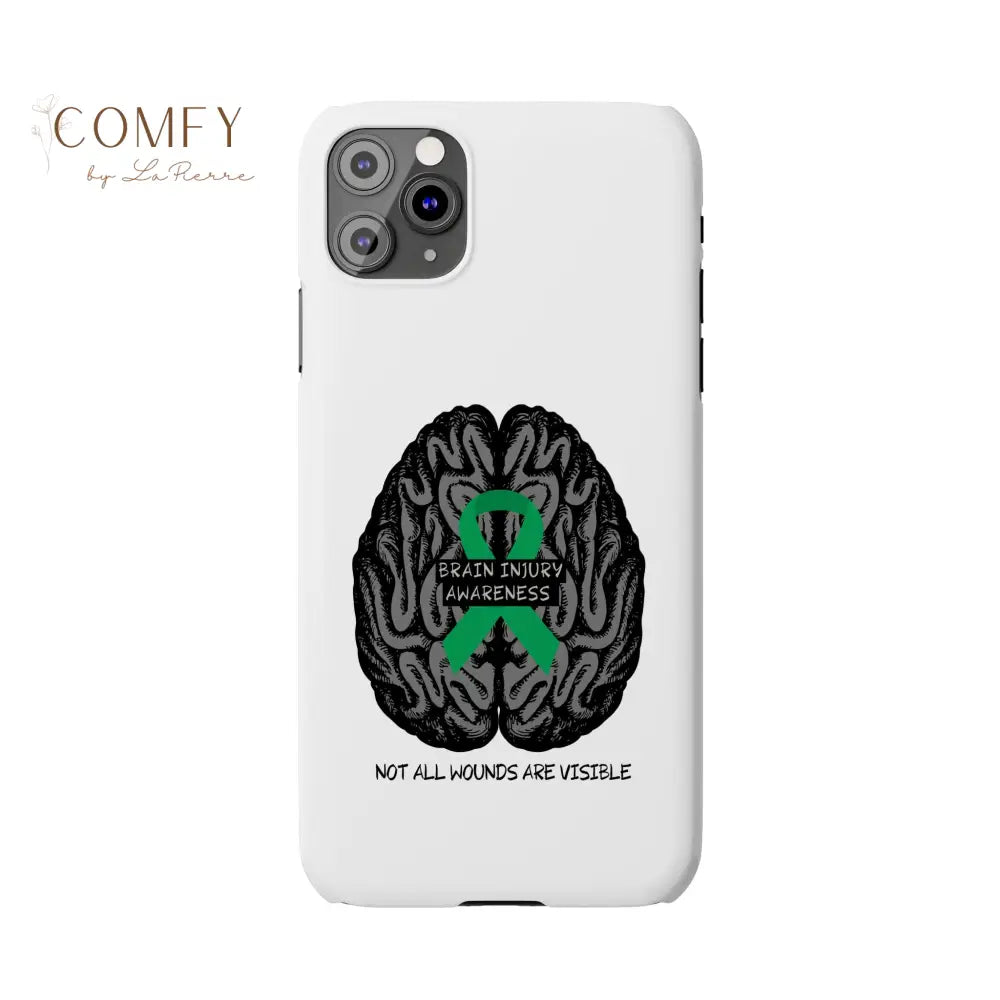 Brain Injury Awareness (TBI) Slim Phone Case Phone Case