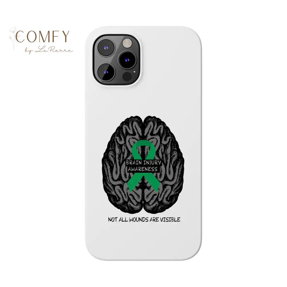 Brain Injury Awareness (TBI) Slim Phone Case Phone Case