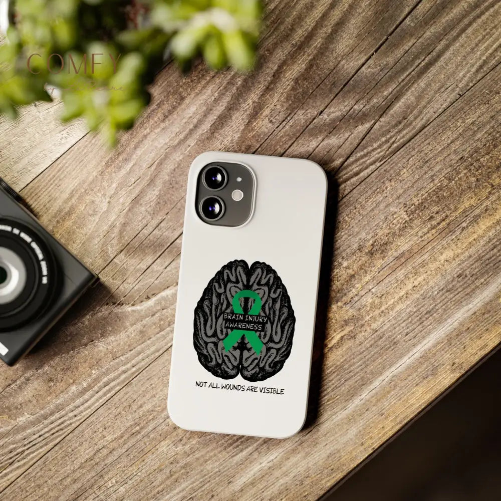 Brain Injury Awareness (TBI) Slim Phone Case Phone Case