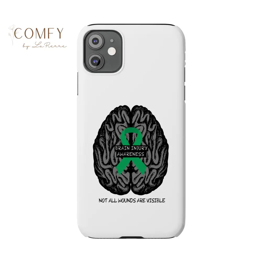 Brain Injury Awareness (TBI) Slim Phone Case Phone Case