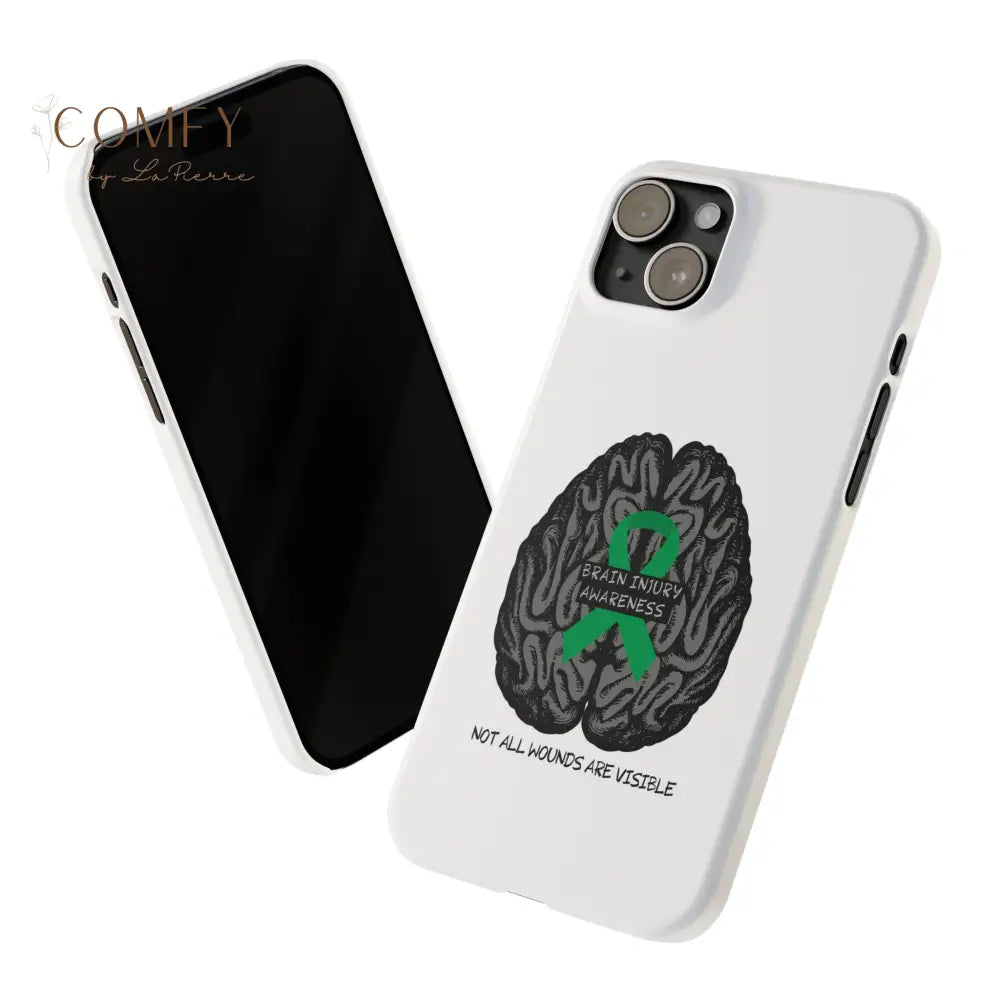 Brain Injury Awareness (TBI) Slim Phone Case Phone Case