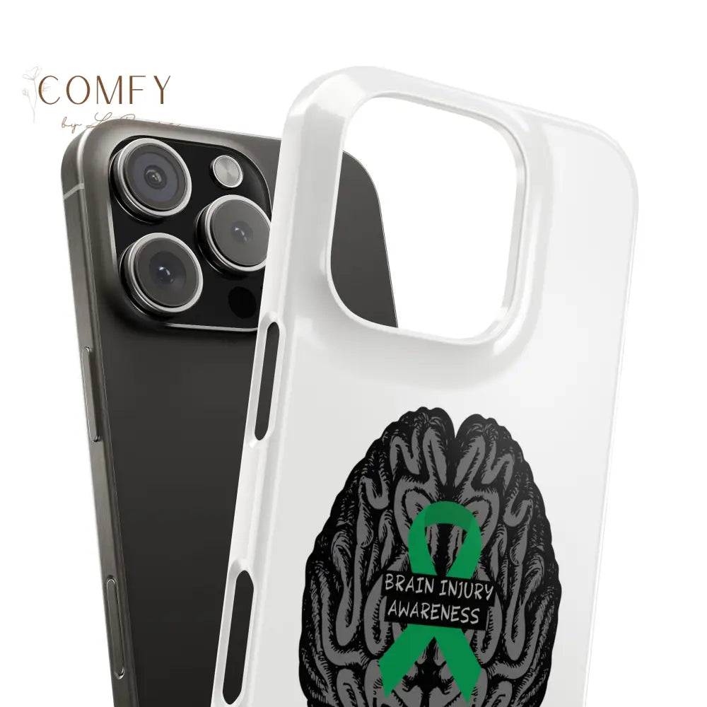 Brain Injury Awareness (TBI) Slim Phone Case Phone Case