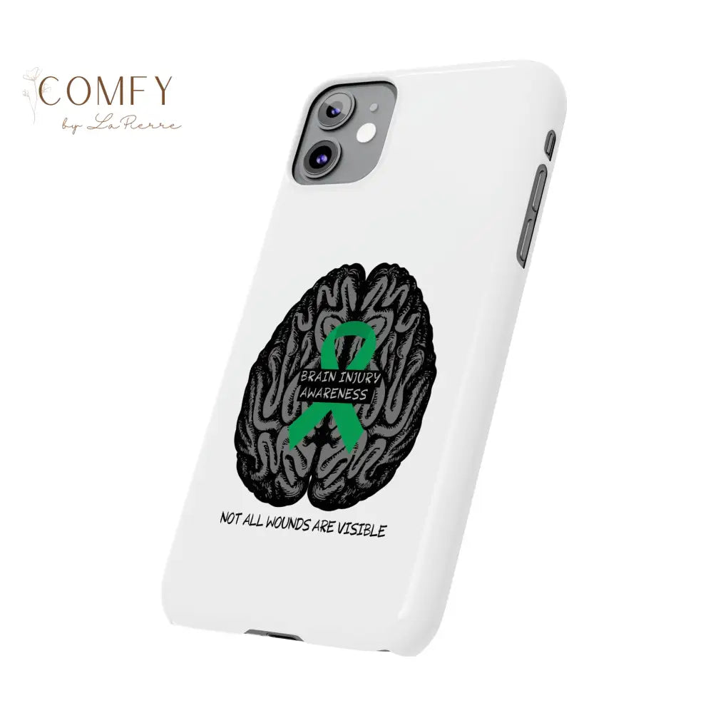 Brain Injury Awareness (TBI) Slim Phone Case Phone Case