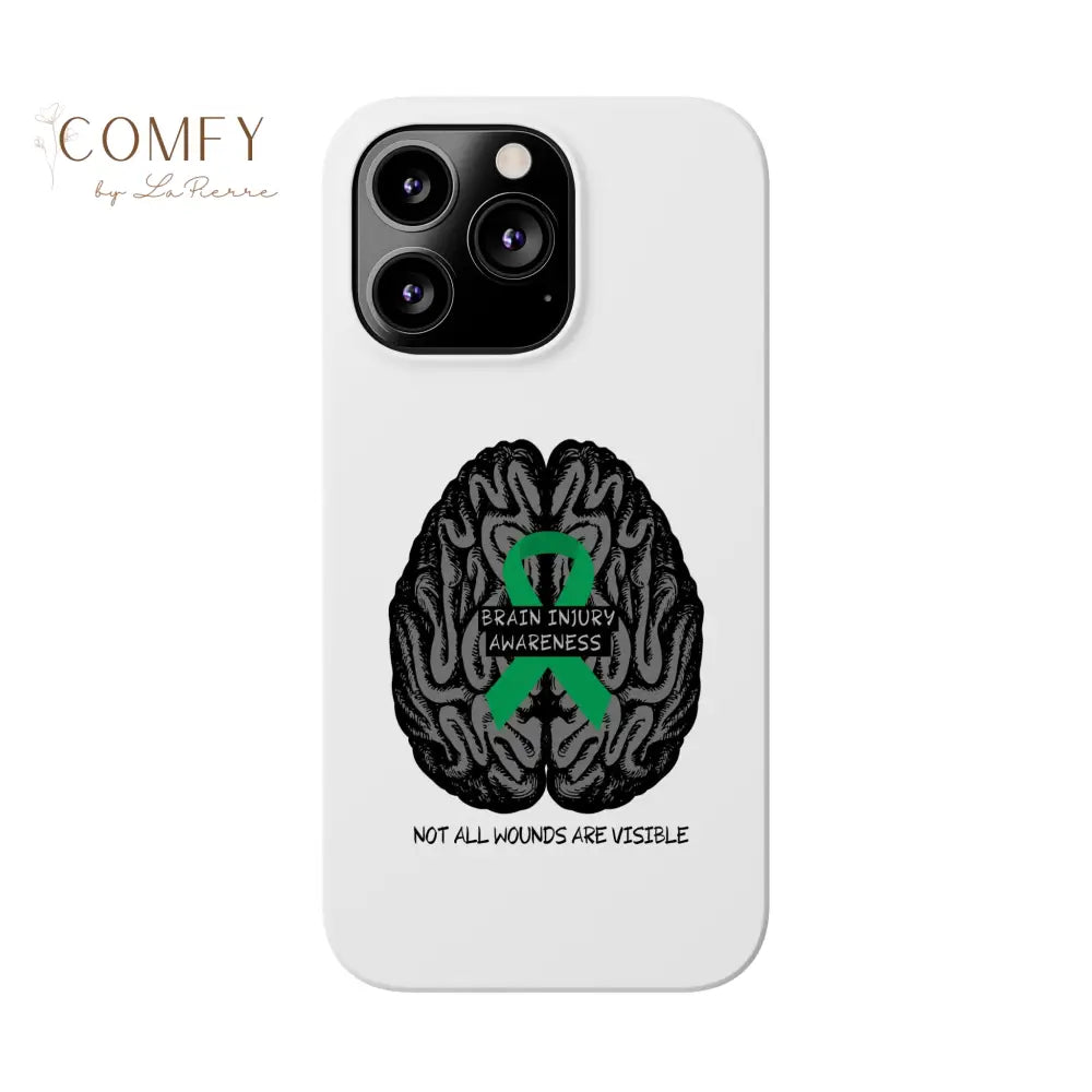 Brain Injury Awareness (TBI) Slim Phone Case Phone Case