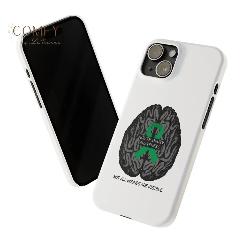 Brain Injury Awareness (TBI) Slim Phone Case Phone Case