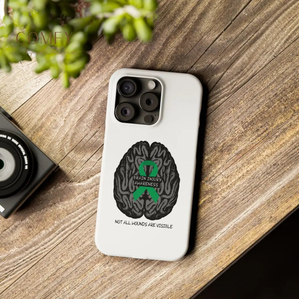 Brain Injury Awareness (TBI) Slim Phone Case Phone Case