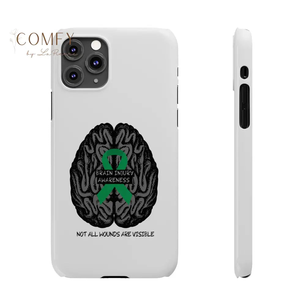 Brain Injury Awareness (TBI) Slim Phone Case iPhone 11 Pro Phone Case