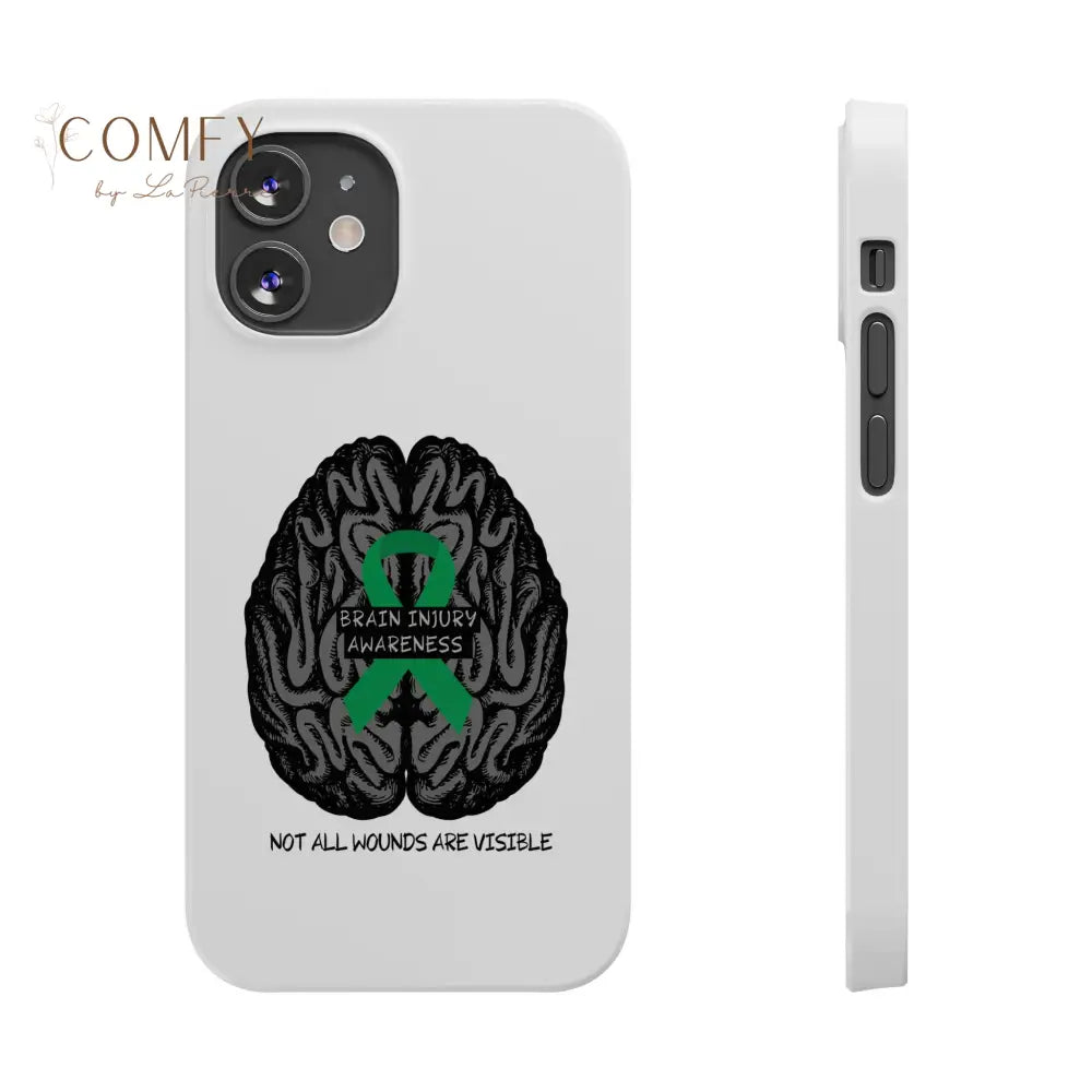 Brain Injury Awareness (TBI) Slim Phone Case iPhone 12 Mini Phone Case