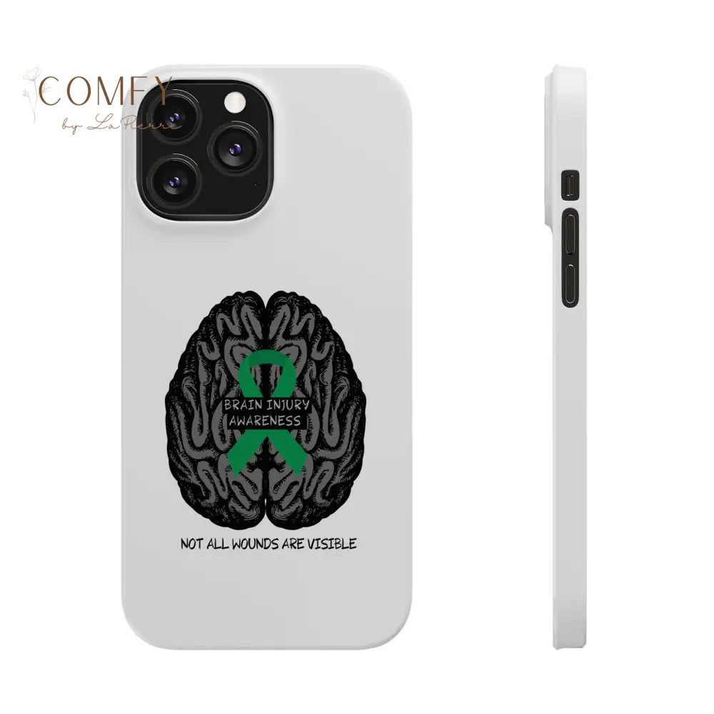 Brain Injury Awareness (TBI) Slim Phone Case iPhone 13 Pro Max Phone Case